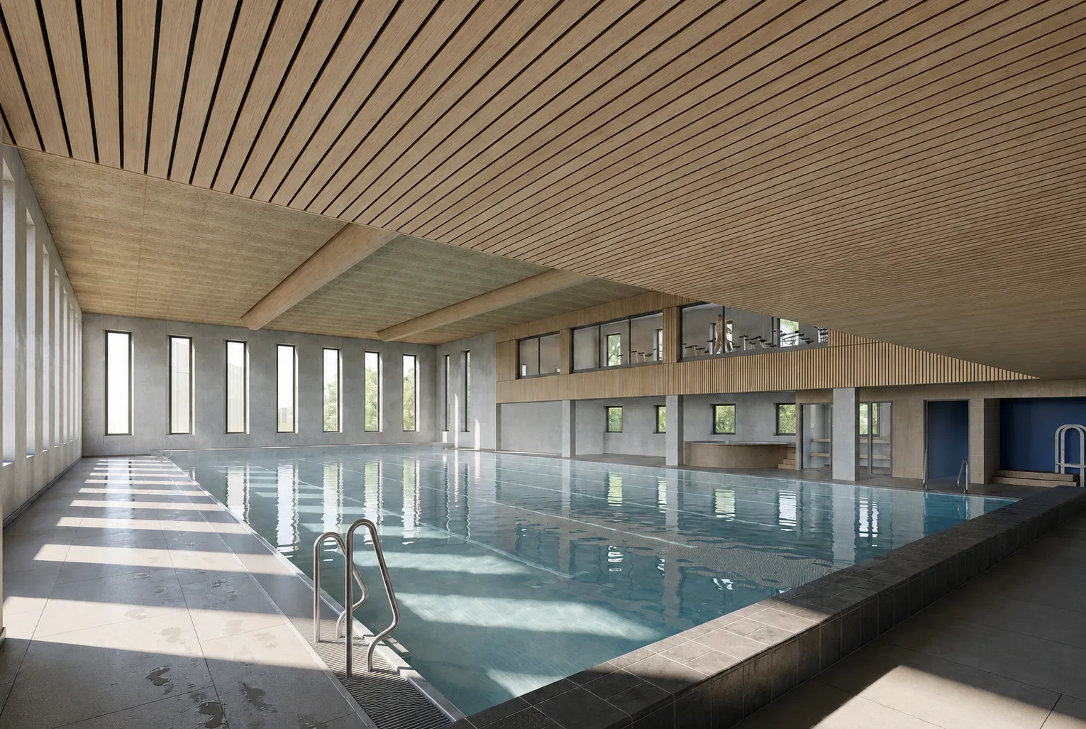 Hovedbassenget på A4 Arena